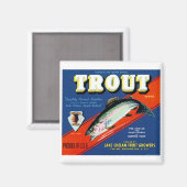 Oude Forelmerk Appoletiket Magneet (Voorkant / Achterkant)