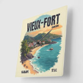 OUDE FORT GUADELOUPE VIERKANTE KLOK (Hoek)