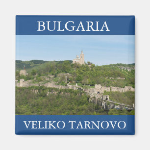 Oude fort Tsarevets in Veliko Tarnovo, Bulg Magneet