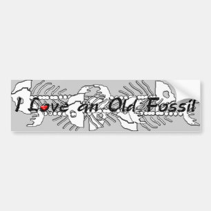 Oude Fossiel bumpersticker