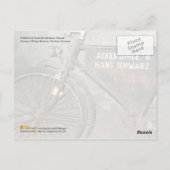 Oude foto briefkaart (Achterkant)