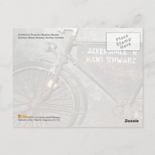 Oude foto briefkaart (Achterkant)