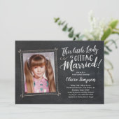 Oude foto Funny Bridal Shower-uitvindingen Kaart (Staand voorkant)