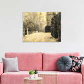 OUDE FOTO op een romantische atmosfeer op canvasaf Canvas Afdruk (Insitu (Woonkamer))