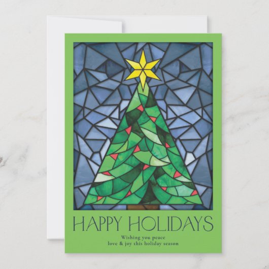 Oude foto Prettige Feestdagen Ster Feestdagenkaart (Voorkant)