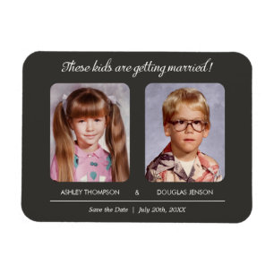 Oude foto Save the Date Magnets Magneet
