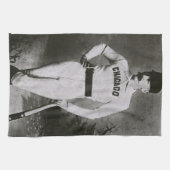 Oude foto, sport Chicago-honkballer Theedoek (Horizontaal)