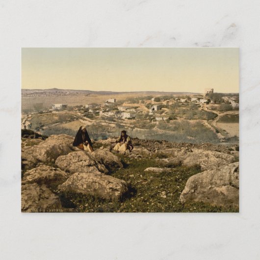 Oude foto van bijbelse bethel  briefkaart (Voorkant)