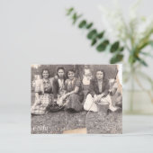 Oude foto van Corfu Briefkaart (Staand voorkant)