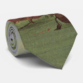 Oude foto van inheemse Amerikanen, Buffalo Chase d Stropdas (Opgerold)