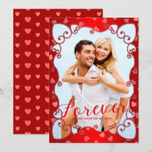 Oude foto van roze harten op Valentijnsdag in het 