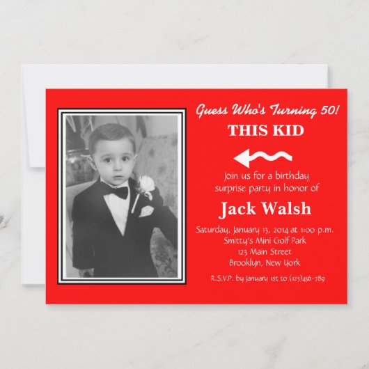 Oude foto Verzameldag feestdagen Kaart (Voorkant)