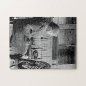 OUDE FOTOGRAAF MET DE OMAN-PINNING MET DE HEEL 193 LEGPUZZEL (Horizontaal)