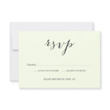 Oude foto's Trouwen RSVP kaart