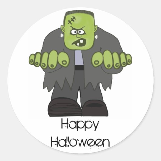 Oude Frank Spooky Stickers (Voorkant)