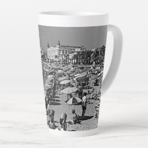 Oude Frankrijk Cannes het strand Latte Mok