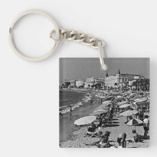 Oude Frankrijk Cannes het strand Sleutelhanger