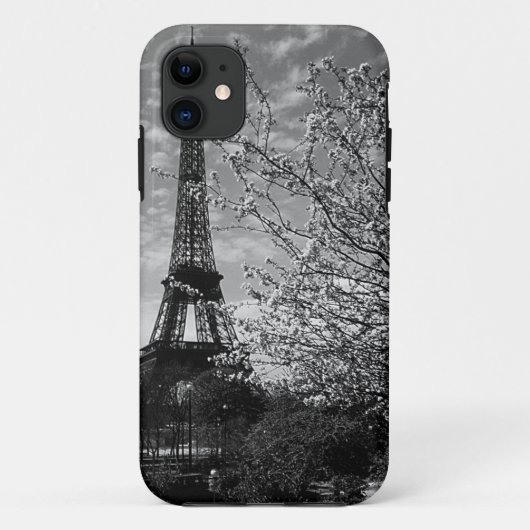 Oude Frankrijk Parijs Eiffeltoren Case-Mate iPhone Case (Achterkant)