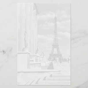 Oude Frankrijk Parijs Eiffeltoren Chaillot-paleis Briefpapier