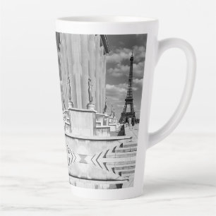 Oude Frankrijk Parijs Eiffeltoren Chaillot-paleis Latte Mok