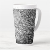Oude Frankrijk Parijs Eiffeltoren Latte Mokkop Mok (Rechterhoek)