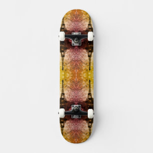 Oude Frankrijk Parijs Eiffeltoren Persoonlijk Skateboard