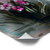 Oude Franse 1 april-prentbrief Perfect Poster (Hoek)