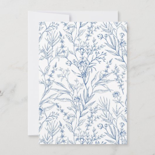 Oude Franse Bat Mitzvah Details Bijlagekaart Kaart (Achterkant)