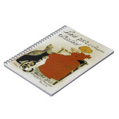 Oude Franse melkreclame Notitieboek (Linkerzijde)
