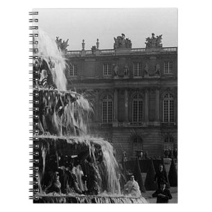 Oude Franse paleis Versailles Piramide fontein Notitieboek