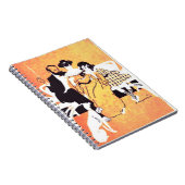 Oude Franse Poster Notitieboek (Rechterzijde)