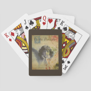 Oude Franse Postzegels Pokerkaarten