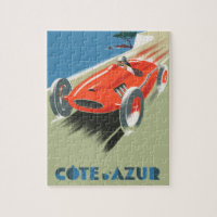 Oude Franse Reisposter Cote Du Azur