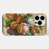 Oude Franse Rozen iPhone Hoesje (Achterkant horizontaal)