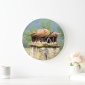 Oude Franse schoorsteenkast Grote Klok (Huis)