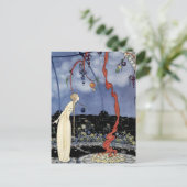 Oude Franse Sprookjes: Een boom van Prachtige Briefkaart (Staand voorkant)