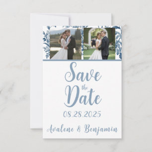 Oude Franse Toile Foto Bruiloft Save The Date