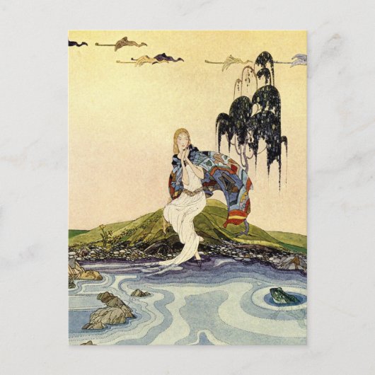 Oude Franse vliegdekwalvissen: In mijn domein Briefkaart (Voorkant)