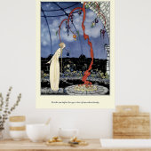 Oude Franse vliegers: een boom van prachtige schoo Poster (Keuken)