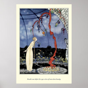 Oude Franse vliegers: een boom van prachtige schoo Poster