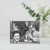 Oude Franse wijk jazzmuzikanten Briefkaart (Staand voorkant)