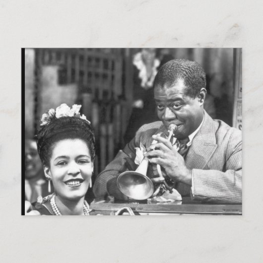 Oude Franse wijk jazzmuzikanten Briefkaart (Voorkant)