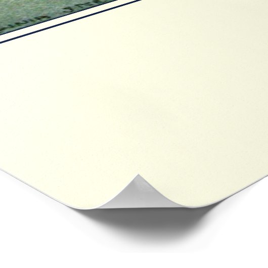 Oude Franstalige tapijten: Ze lopen zij aan zij Poster (Hoek)