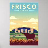 Oude Frisco Texas Poster (Voorkant)