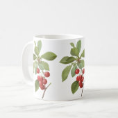 Oude Fruit Kers Eten, Kersen door Redoute Koffiemok (Voorkant links)