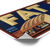 oude fruitkratenetiketten poster (Hoek)