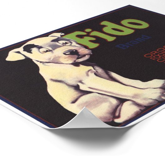  oude fruitkratenetiketten poster (Hoek)