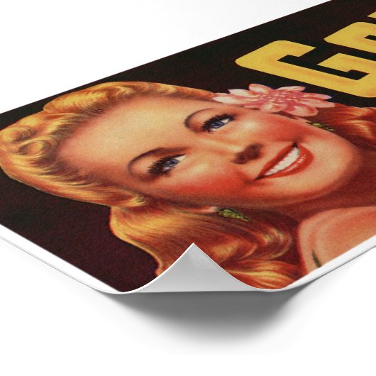  oude fruitkratenmerken poster (Hoek)