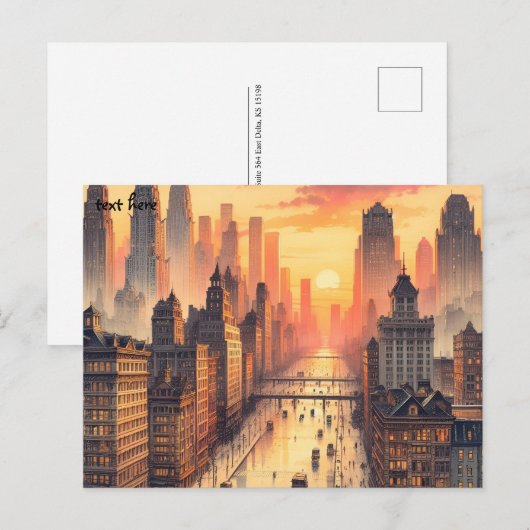 Oude Fulton briefkaarten (Voorkant / Achterkant)