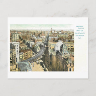 Oude Fulton Street, Brooklyn, New York Briefkaart